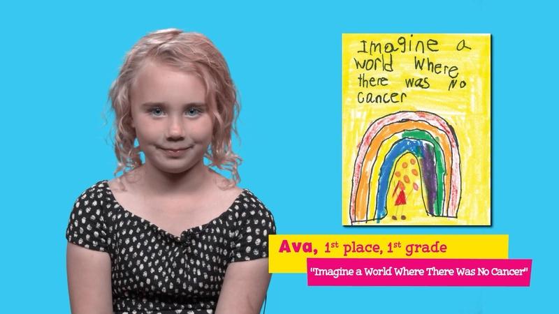 Featuring "Imagine A World Where There Was No Cancer" by Ava