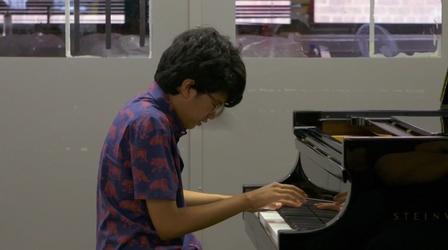 Joey Alexander at the Steinway & Sons Factory