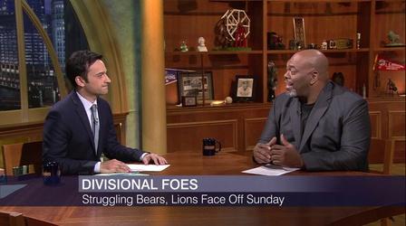 Video thumbnail: Chicago Tonight Bears, Lions Hope to Salvage Seasons in Divisional Showdown