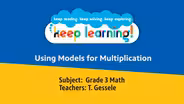 Grade 3 Math Lesson 7: Using models for multiplication