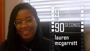 9 Questions in 90 Seconds | Lauren McGarrett