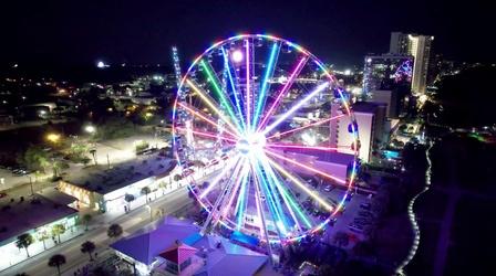 Video thumbnail: From the Sky South Carolina at Night