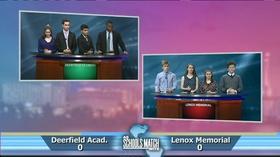 Video thumbnail: As Schools Match Wits Semifinal #1: Deerfield Academy vs. Lenox (June 15, 2019)