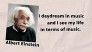 Albert Einstein loved music, and so do we! | Teacher Time