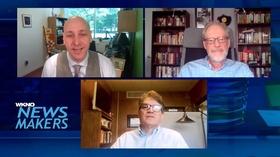 Video thumbnail: Conversation With . . . Newsmakers: Covering COVID-19