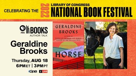 Video thumbnail: PBS Books Author Talk: Geraldine Brooks