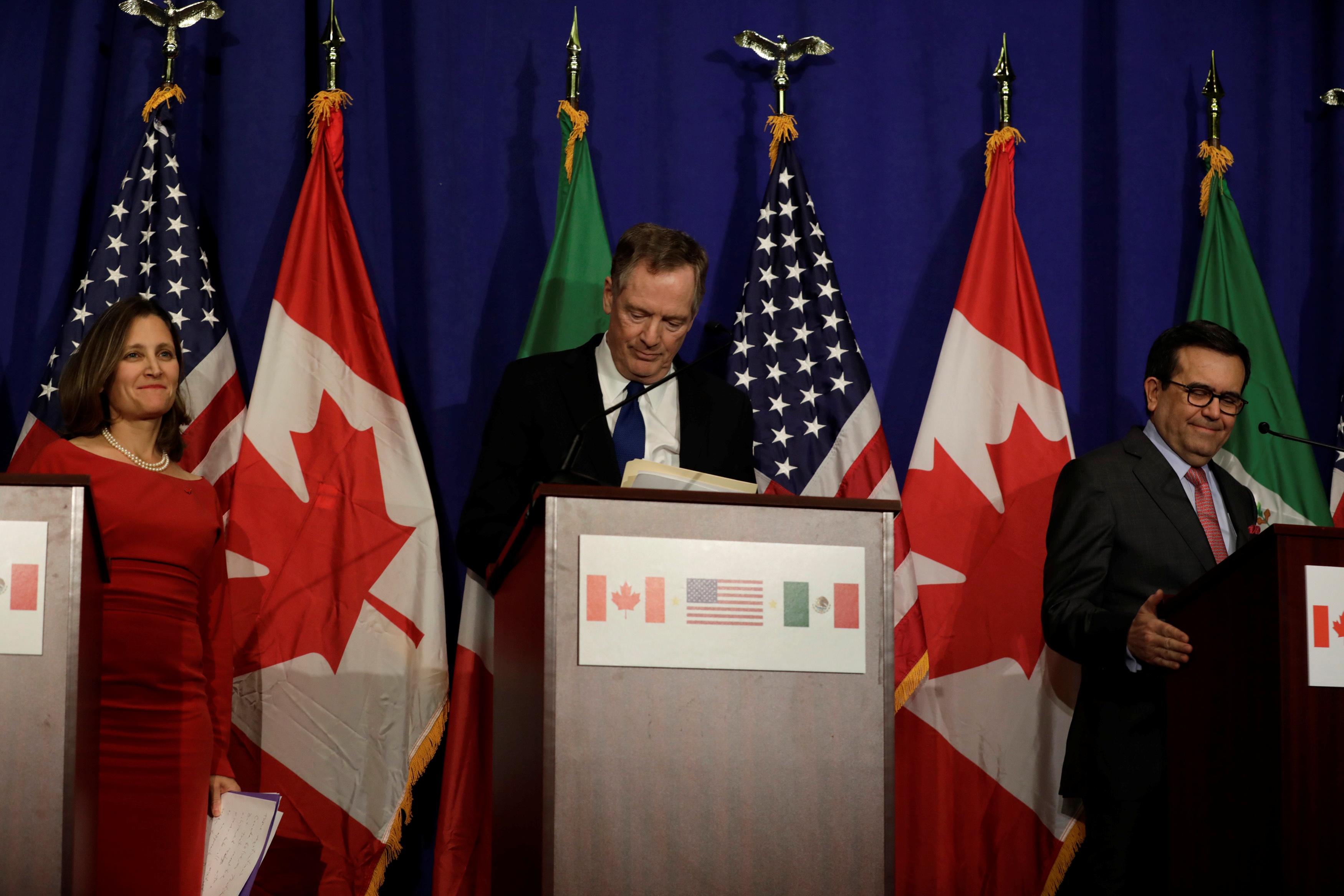 NAFTA renegotiations hit impasse