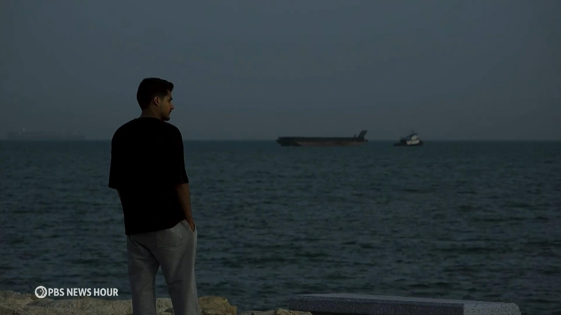 An up-close look at the Strait of Hormuz from both land and water