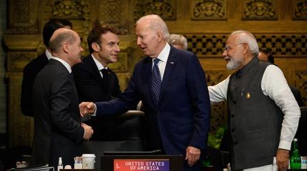 Video thumbnail: PBS NewsHour News Wrap: G20 leaders say war is harming world economy