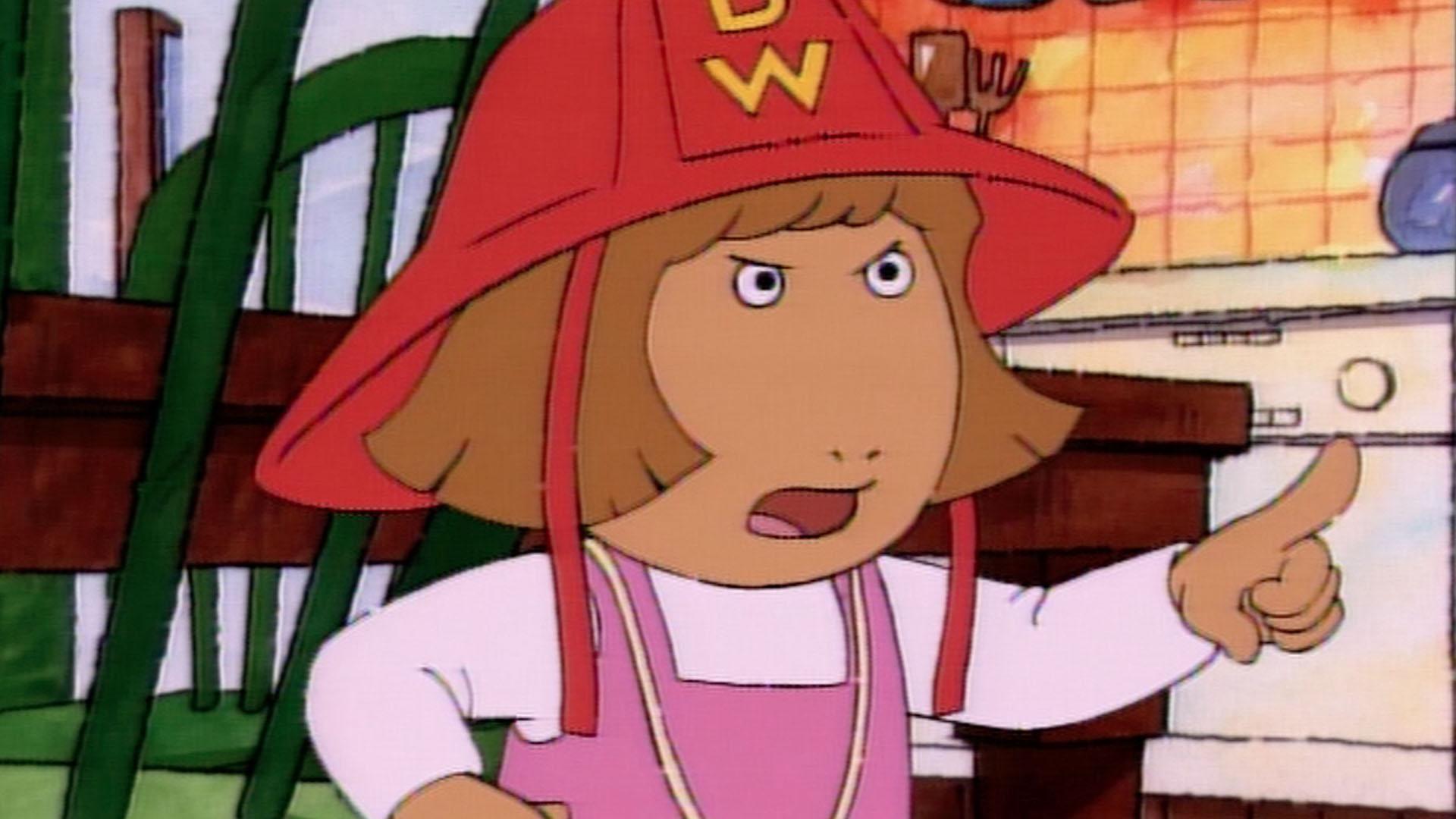 D.W., All Fired Up/I'd Rather Read It Myself