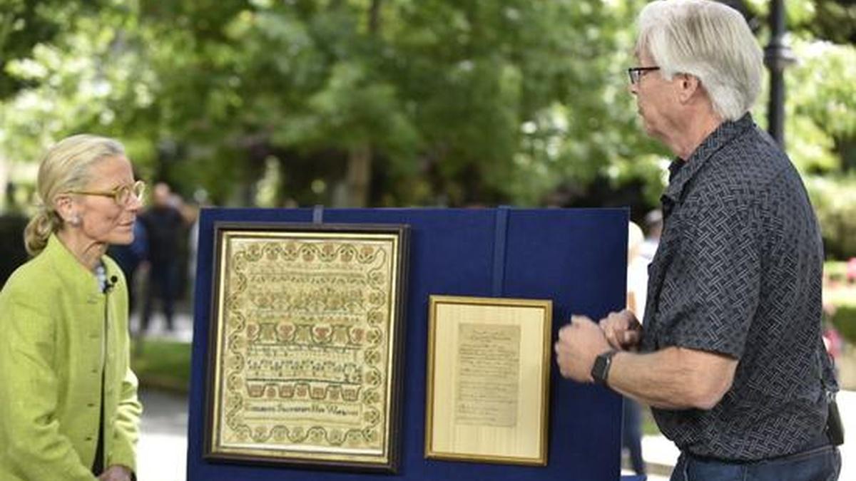 Appraisal 1788 Elizabeth Shoemaker Needlework Sampler Antiques