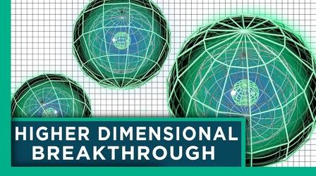 Video thumbnail: Infinite Series A Breakthrough in Higher Dimensional Spheres