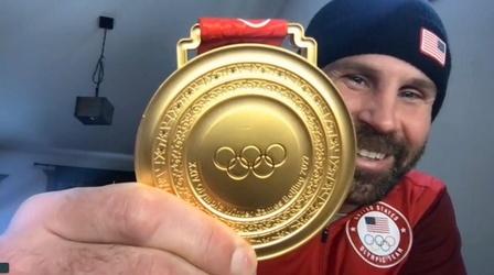 Video thumbnail: Media Meet 2022 Olympic Gold Medalist Nick Baumgartner