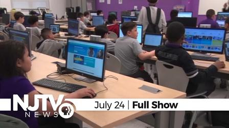 Video thumbnail: NJTV News NJTV News: July 24, 2020