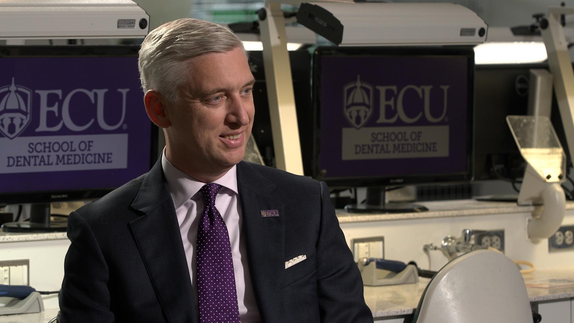 Dr. Philip G. Rogers, chancellor of East Carolina University.