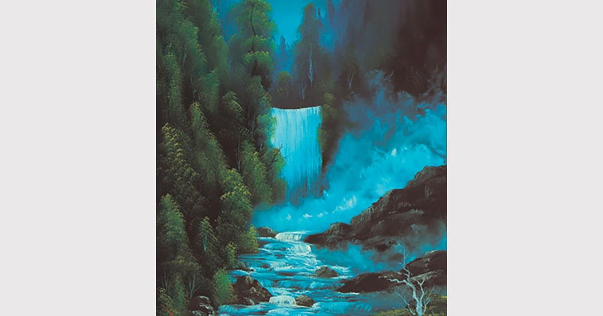 The Best of the Joy of Painting with Bob Ross | Waterfall Wonder ...