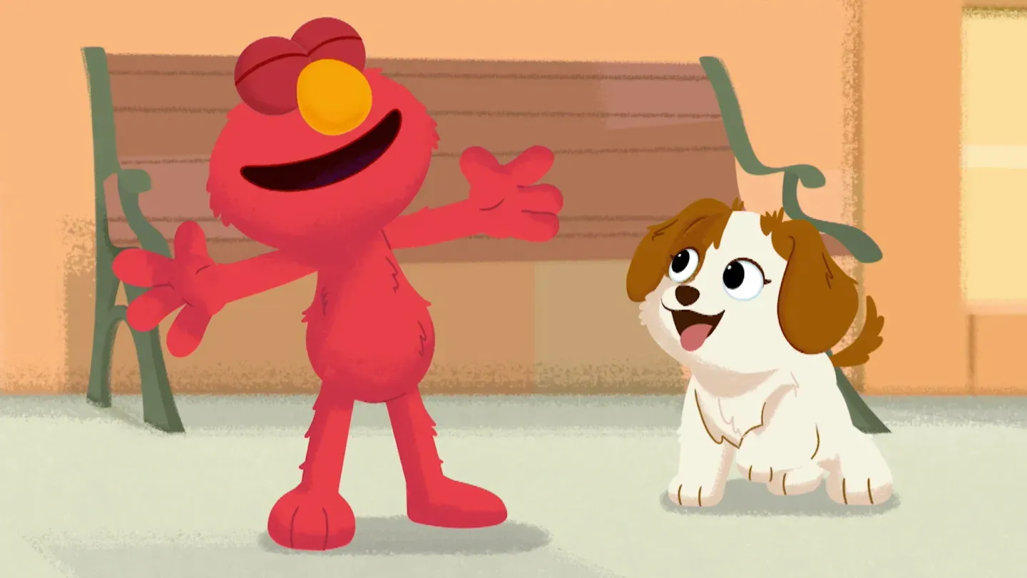 Furry Friends Forever: Elmo Gets a Puppy