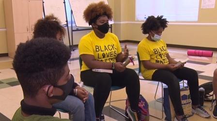 Video thumbnail: NJ Spotlight News Paterson BLM Youth Camp focuses on social issues