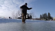 Recreating on Ice and a River Lake Restored