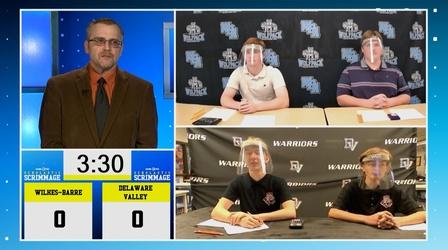 Video thumbnail: Scholastic Scrimmage Wilkes-Barre vs. Delaware Valley