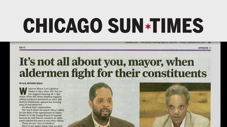 Video thumbnail: Chicago Tonight One of Lightfoot’s Loudest City Council Critics Speaks Out