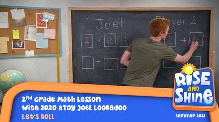 Video thumbnail: Rise and Shine Math Joel Lookadoo Let's Roll