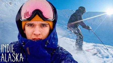 Video thumbnail: Indie Alaska Skiing Alaska’s extreme slopes with videographer Luka Bees