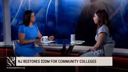 Expected impact as NJ restores $20M for community colleges?