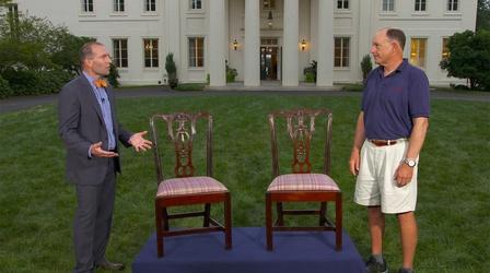 Video thumbnail: Antiques Roadshow Appraisal: Tiffany Reproduction Chairs, ca. 1920