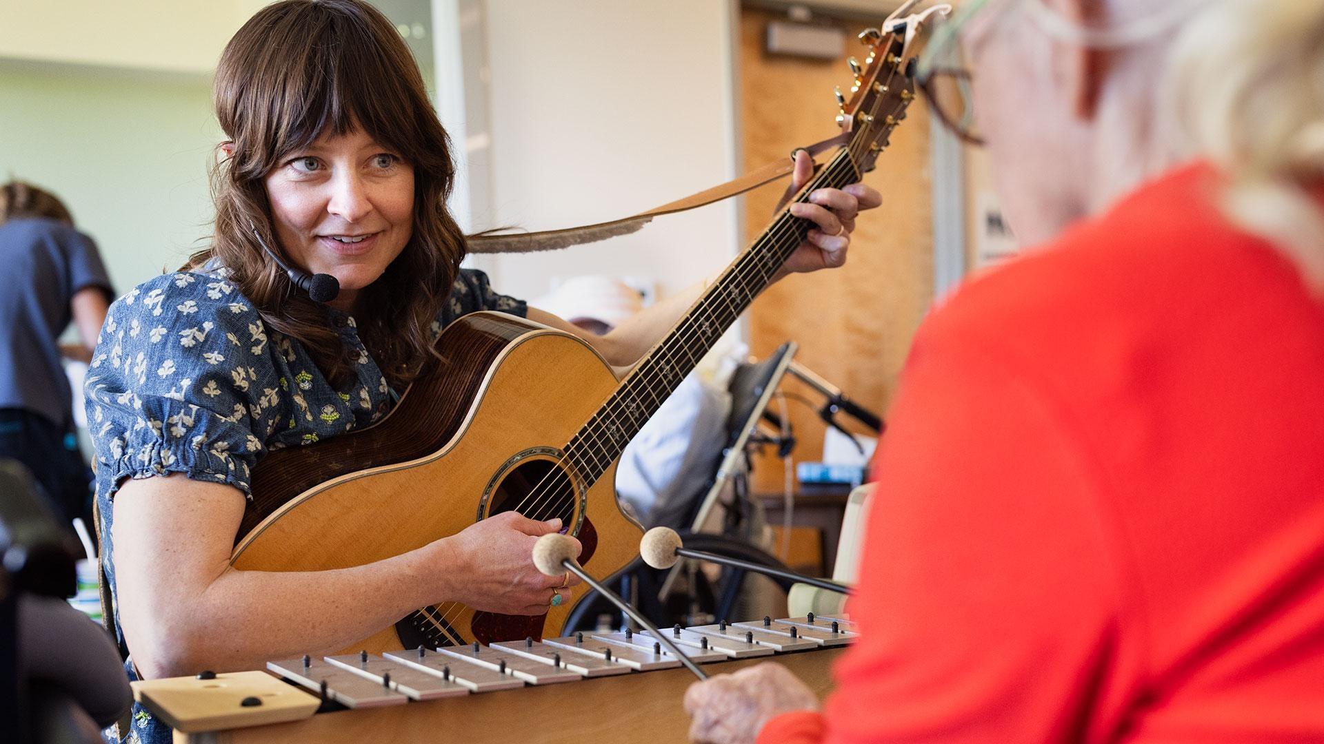 Join a board-certified music therapist as she helps seniors navigate the many hurdles of aging.