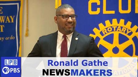 Video thumbnail: Newsmakers Ronald Gathe | US Attorney's Office | 06/15/2022