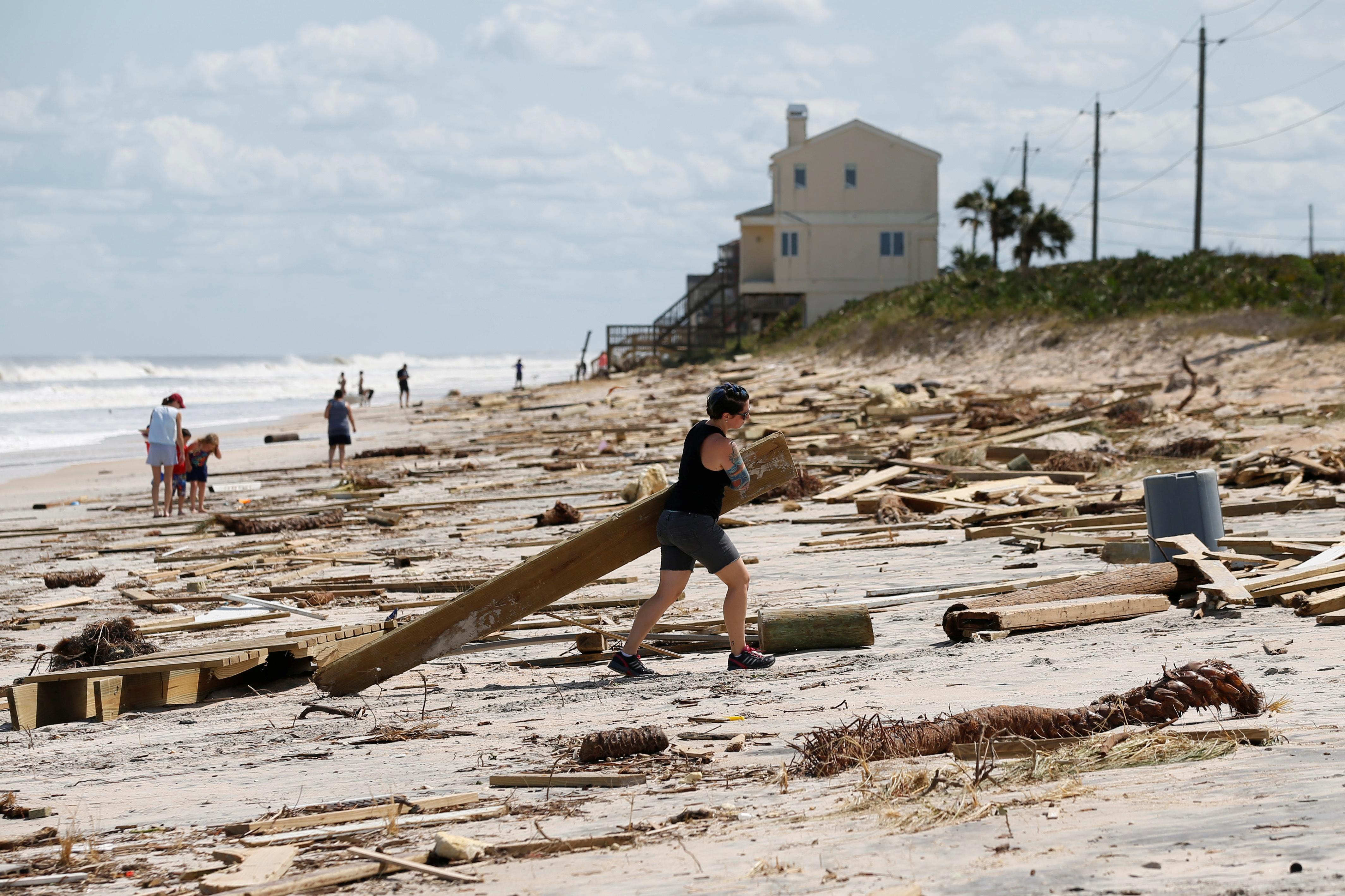 Florida begins recovery but restoring power poses challenge