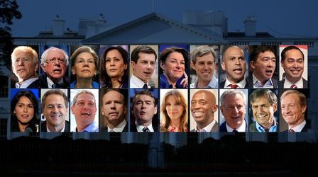 Video thumbnail: PBS NewsHour 2020 Democrats add gun safety to Labor Day campaign agenda