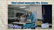 Meet Givens ES School Namesake Mrs. Givens!