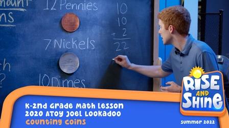 Video thumbnail: Rise and Shine Joel Lookadoo - Counting Coins