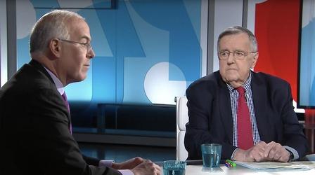 Video thumbnail: PBS NewsHour Shields and Brooks on the White House’s revolving door