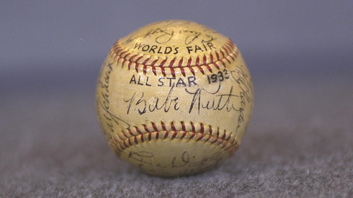 Appraisal: 1933 All-Star Game Signed Baseball | Antiques Roadshow ...