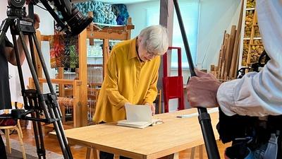 Helena Hernmarck's weaving documentation