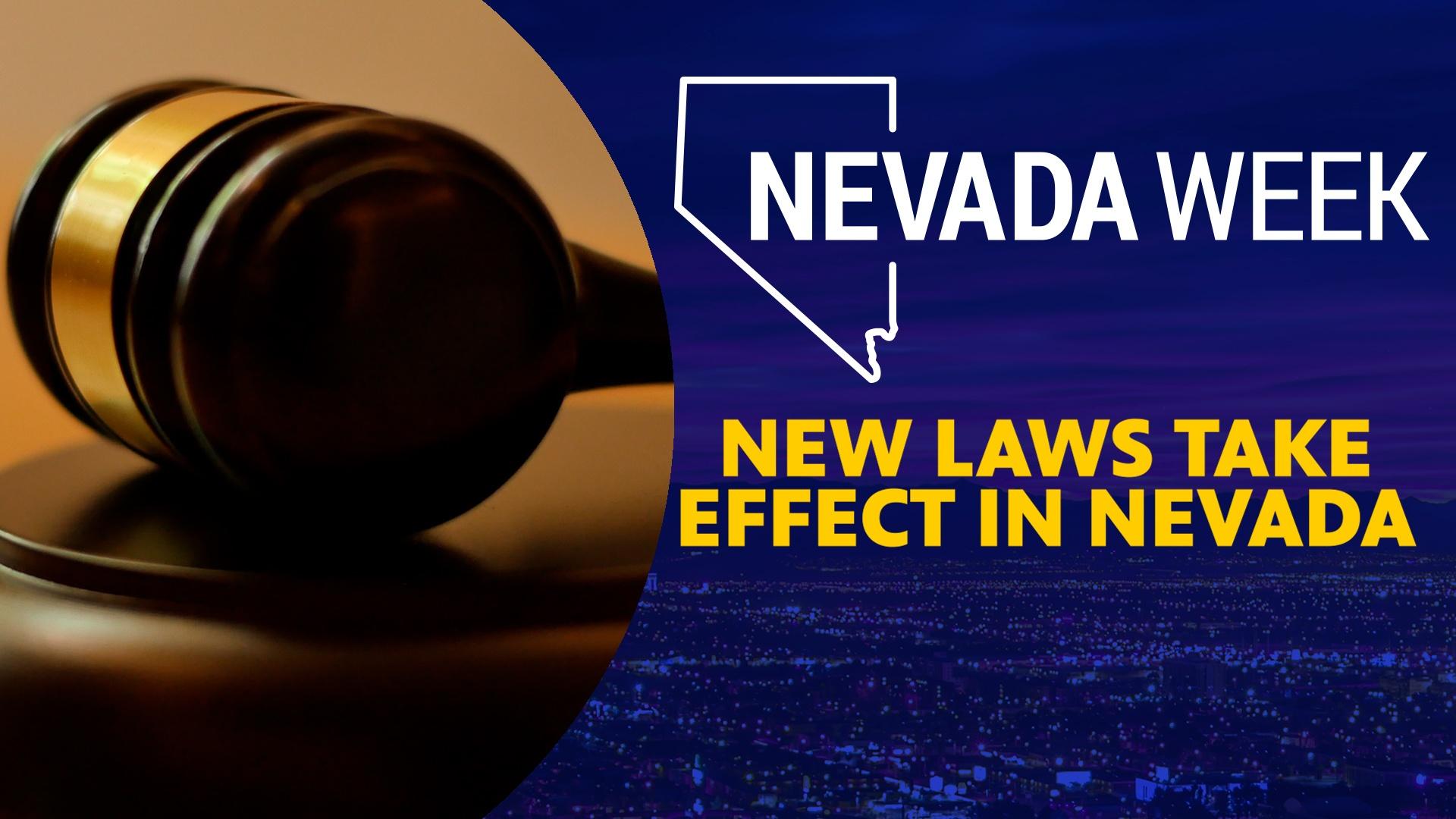 New Laws Take Effect in Nevada