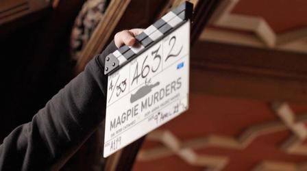 Video thumbnail: Magpie Murders Filming Magpie Murders