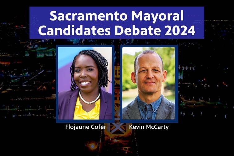 Sacramento Mayoral Candidates Debate 2024 Poster