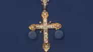 Appraisal: Diamond & Gold Cross Pendant, ca. 1890