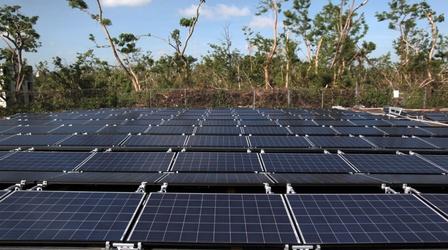 Video thumbnail: PBS NewsHour Can solar energy speed Puerto Rico's recovery?