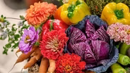 Vegetables and Flowers
