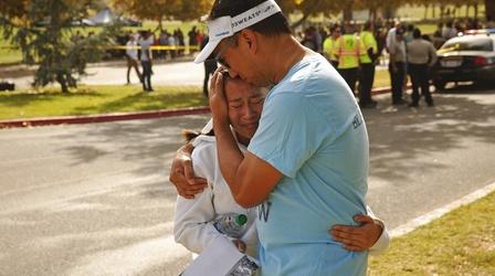 Video thumbnail: PBS NewsHour News Wrap: Gunman kills 2 at Southern California high school