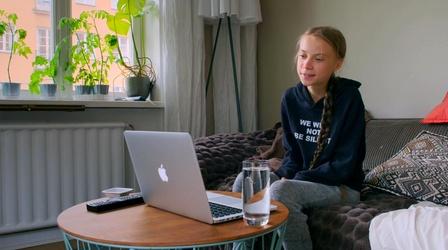 Video thumbnail: Greta Thunberg: A Year to Change the World COVID-19's Impact on Climate