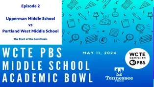 WCTE PBS Middle School Academic Bowl 2024 Ep.2