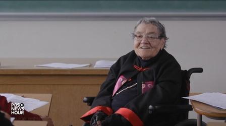 Video thumbnail: PBS NewsHour Viral sensation Flossie Lewis is still spectacular at 94