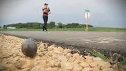 Irish Road Bowling