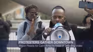 Protesters Gather Downtown Following Shooting Video Release
